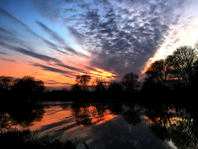 Sunset over Weir